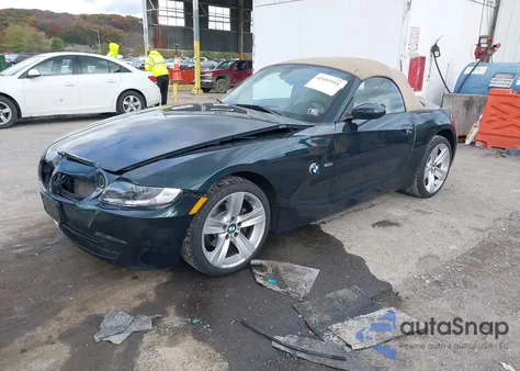 2007 BMW Z4 3.0I из США, поврежденный, VIN 4USBU33577LW60948